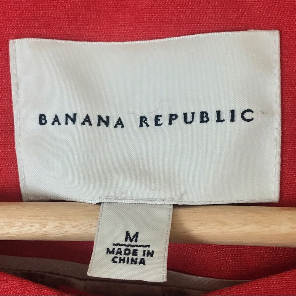 Banana Republic Retro Orange Two Way Zipper Long Sleeve Jacket - Picture 9 of 12